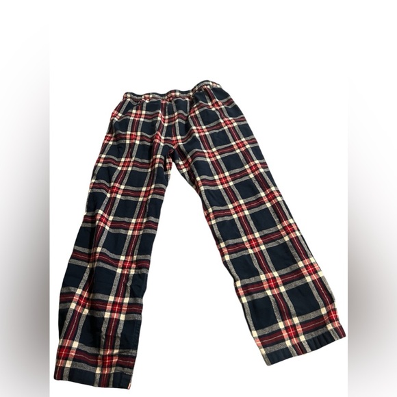 Great Condition! American Eagle Men’s Pj Red Flannel w/ Drawstring Size Large - Picture 2 of 5